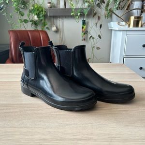Hunter Ankle Rain Boots Womens Size 10